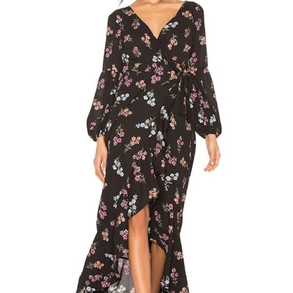 LIKELY Women's Perla Floral Printed Maxi Dress